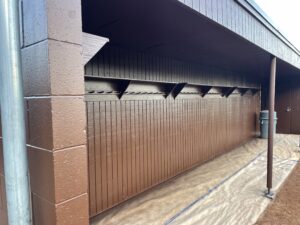 Sports Facility Exterior Painting in Kalamazoo Michigan (after)